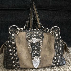 Classy hand crafted purse